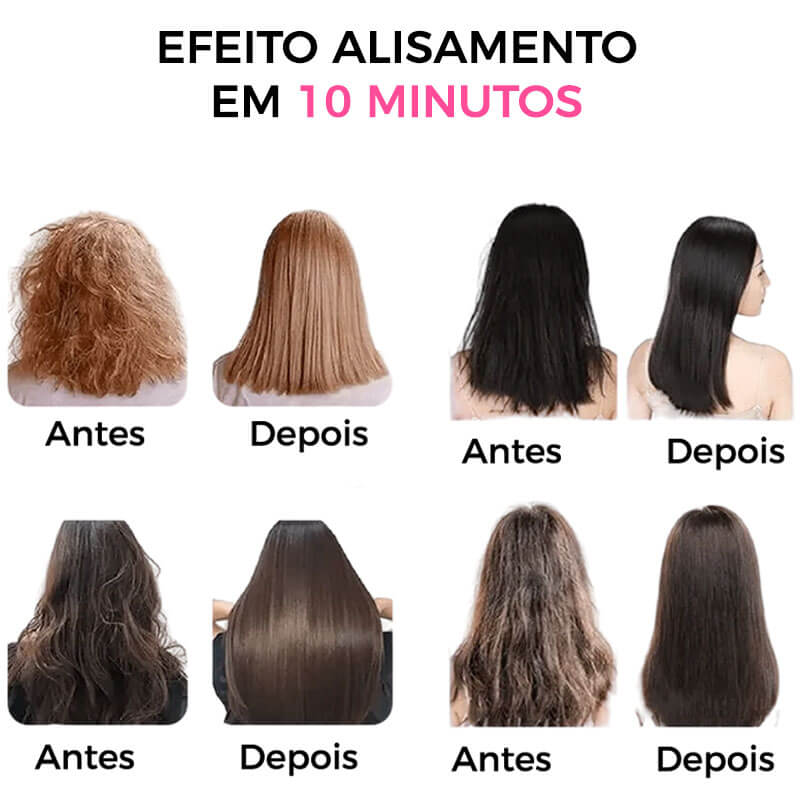 Alisador Seda e Brilho Hair® - Pague 1 e Leve 2 - Últimas unidades!